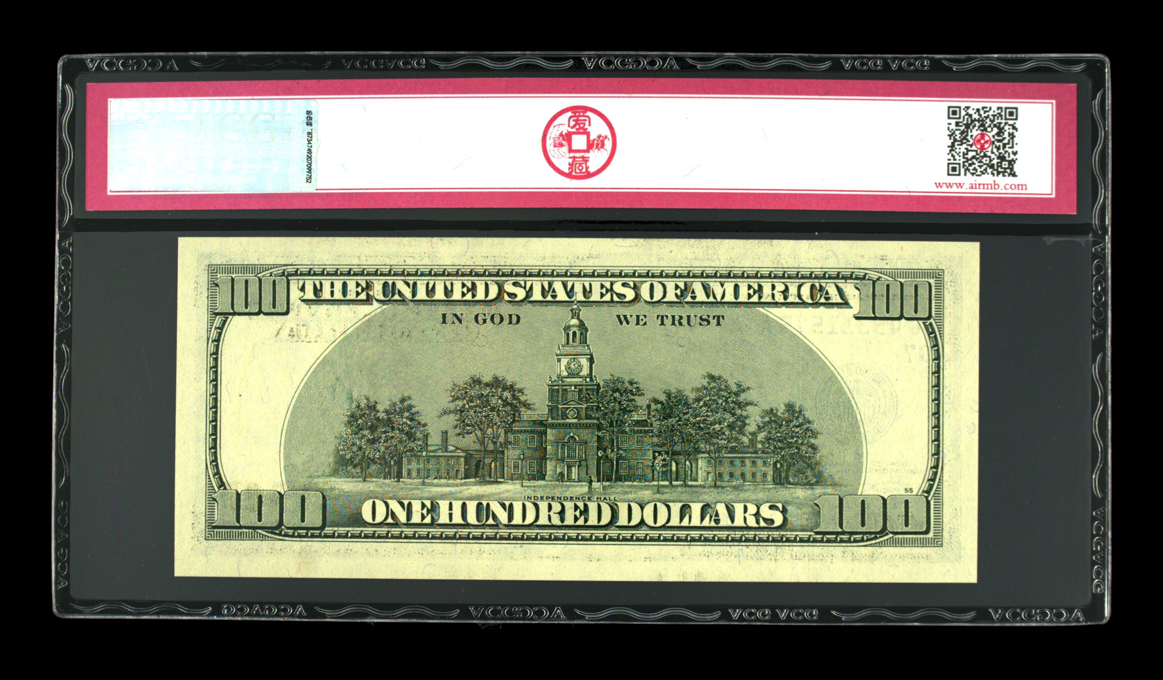 2001年100美元